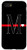 iPhone SE 2020  7  8 Black Red Thin Line Monogram Letter M Initial Heart Case