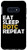 Galaxy S10e Eat Sleep ROTC Repeat Funny Case
