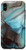 iPhone XS Max Turquoise Black Abstract Art Alcohol Ink Original Painting Case