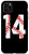 iPhone 11 Pro Max 14 Baseball Jersey Fan 14th Fourteen Baseball Number 14 Case