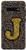 Galaxy S10 Cool Letter J Initial Name Leopard Cheetah Pattern Print Case