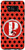 Galaxy S8 Polka Dots Ladybug Monogram Name Initial Letter P Case