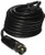TRUCKSPEC TS-12CC Black 12' CB Antenna Coax Cable with PL-259 Connector