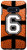 Galaxy S10 Number 6 Basketball Print Player Boys Men Funny Cute Gift Case