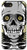 iPhone SE 2020  7  8 Funny Wide Eyed Skull  Explosive Halloween Death Skeleton Case