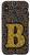 iPhone XXS Cool Letter B Initial Name Leopard Cheetah Pattern Print Case
