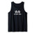 Dirt Track Racing Speedway Race Car Checkered Flag Tank Top