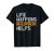 Life Happens Bourbon Helps Funny Bourbon Lover Tee T-Shirt