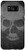 Galaxy S8 Skull - Grunge Cool Gray Skeleton Head Case