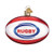Old World Christmas Glass Blown Ornament with S-Hook and Gift Box More Sports Collection Rugby Ball