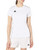 adidas Womens Core 18 AEROREADY Primegreen Regular Fit Soccer Short Sleeve Jersey WhiteBlack X-Large