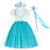 Princess Dress Costume for Toddler Girls Birthday Party 3-4 Years 3T 4T