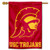 USC Trojans Trojan Head House Flag Banner