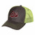 Ouray Sportswear NCAA Montana Grizzlies Sideline Cap Dark GreyNeon Yellow