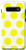 Galaxy S10 Yellow Polka Dots Simple Classic Pattern Design Case
