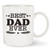 Father's Day Gifts Best Dad Coffee Mug - Best Dad Ever -Great Birthday or Christmas Gift Idea for Dad, Father,Daddy,Papa, Grandpa, Husband from Son, Daughter, Wife (Best Dad Ever Mug, 11 OZ)