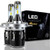 AUTO ROVER H4 LED Headlight Bulbs 42W 6000K 10400Lumens Super Bright 9003 HiLo CSP Chips Conversion Kit 