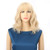 NAISIER Short Bob Wigs Mix Blonde Wavy Wig With Air Bangs Womens Shoulder Length Wigs Curly Wavy Synthetic Cosplay Wig Pastel Bob Wig for Girl Wigs12 Mix Blonde