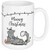 Carson Ceramic Meowy Christmas Boxed Mug Multicolor