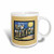 3dRose 170357_5 Greetings from New Mexico Scenic Postcard Reproduction Two Tone Mug, 11 oz, Red