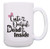 Halloween Mug Dark Humor Cute On The Outside Dead On The Inside 15-oz Coffee Mug Tea Cup White