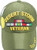 Cultural Exchange Desert Storm Veteran Medal Shadow Jersey Mesh Mens Cap Olive Green - Adjustable