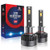 AOLEAD H1 LED Headlight Bulb 12000LM 6000K Extremely Bright Cool White CSP Chips Conversion Kit