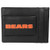 Siskiyou NFL Chicago Bears Logo Leather Cash and Cardholder Black