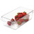 InterDesign Linus Pullz Kitchen Pantry Storage Organizer  Food Container Drawer, Clear, Medium