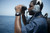 Posterazzi May 30 2013-Seaman stands lookout aboard the guided-missile destroyer USS William P_ Lawrence Poster Print 17 x 11