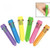 Fun Express - Plastic Neon Mini Shuttle Pens (1-Pack of 12)