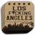 Los Angeles CA Skyline Souvenir 4pc Coaster Set
