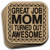 Gift For Mom 4pc Cork Coaster Set Mothers Day