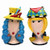 Appletree Design Lets Go Shopping Salt and Pepper Set 3-12-Inch