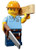 LEGO Minifigures Series 13 Carpenter Construction Toy
