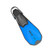 Seac Zoom Adult and Children Short Fins for Swimming   Snorkeling SmallMedium Blue