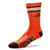 For Bare Feet NFL Mens Reverse 4 Stripe Deuce Crew Socks Cleveland Browns Large 10-13