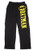DC Comics Batman Mens Pajama Pants M Black