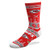 For Bare Feet NFL Super Fan Mens Crew Socks Kansas City Chiefs Large 10-13