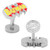 DC Comics Mens Vintage Batman Comic Book Cufflinks DC-BMUL6-SL
