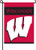 NCAA Wisconsin Badgers 2-Sided Garden Flag