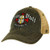 7_62 Design Deus Vult Vintage Trucker Hat Black