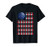 American Flag Bowling Shirt  Bowler Gifts For Bowling Team T-Shirt