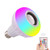 LED Wireless Bluetooth Bulb Light Speaker 12W RGB Smart Music Play Color Changing Lamps Bulb with Keys Remote Control?by Marnetsone
