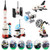 293Pcs Space Shuttle Toys Set Space Toys For Boys 5-8 Incl Lunar Rover Space Car Spaceship Satellite Rocket Space Probe_ Simple Assemble Toy Building Sets Role Pretend Game