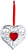 Lenox Gemmed Heart Ornament