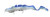 Savage Gear 3D Burbot Ribbontail Sinking Lure Cisco 14