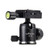 IMORDEN M-30 Aluminium Tripod Ball Head Mount 360 Degree Fluid Rotation Tripod Ballhead Panoramic Ball Head with Arca Swiss Quick Release Plate