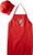 NFL Tampa Bay Buccaneers Chef Hat and Apron Set Red One Size
