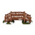 Department 56 Village Woodland Footbridge Accessory Figurine, 2.5 inch